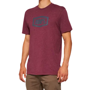 100% Icon T-Shirt - Maroon - Large 20000-00032
