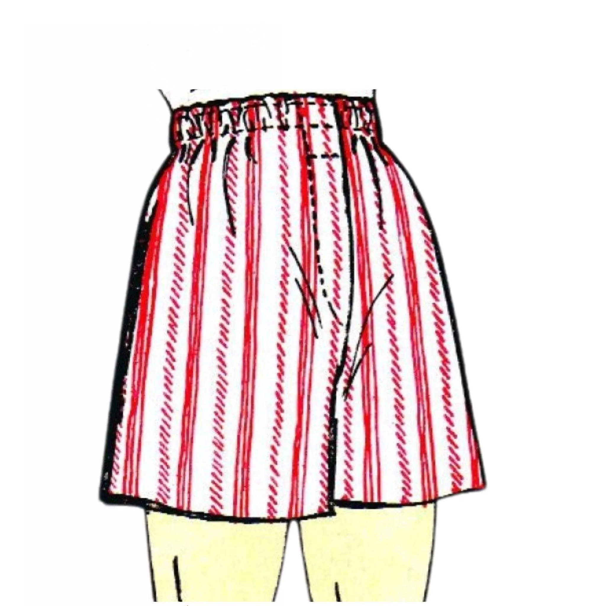 1950s Sewing Pattern, Men’s Boxer Shorts - Waist: 34-36” (87-91cm)