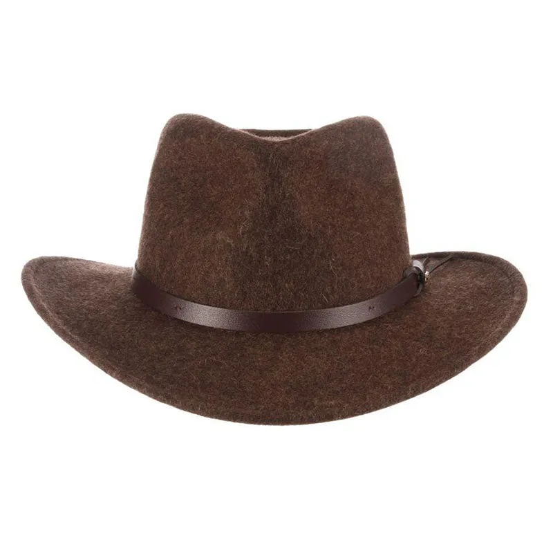 Anchorage Crushable Water Repellent Wool Felt Outback Hat - Scala Hats