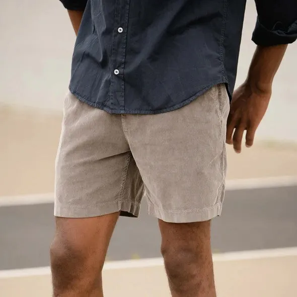 Corduroy Easy Short (Mocha)