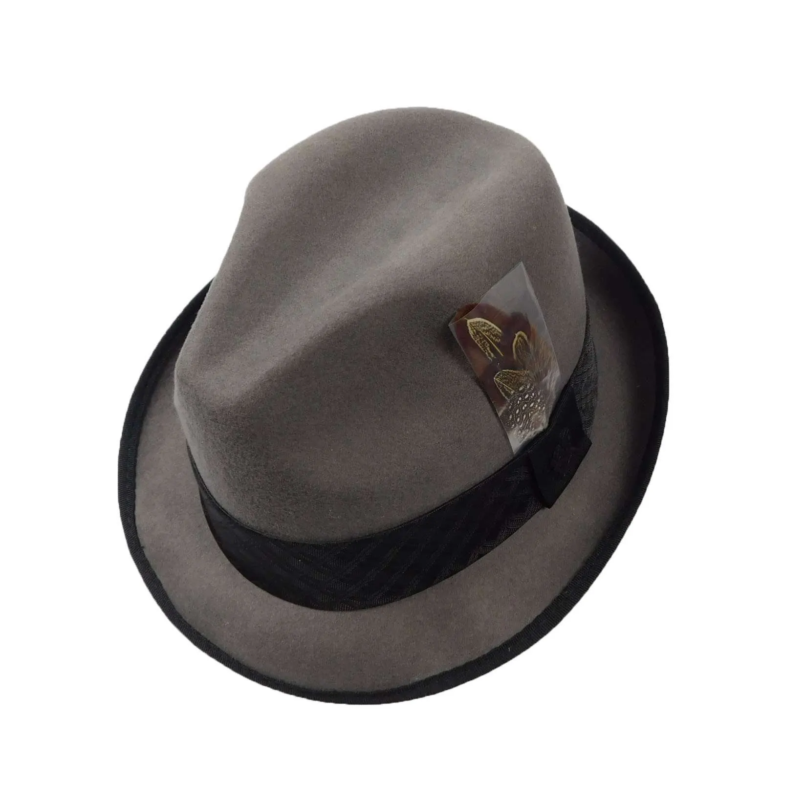 Crushable Stacy Adams Fedora Hat