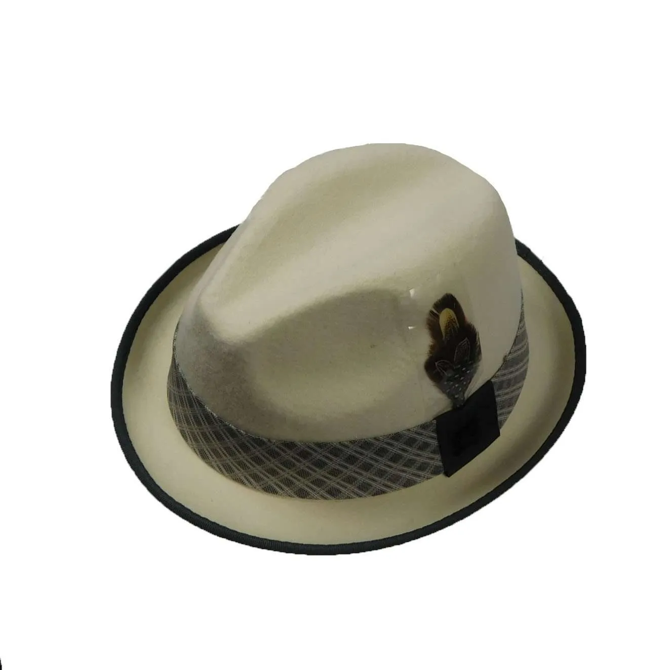 Crushable Stacy Adams Fedora Hat
