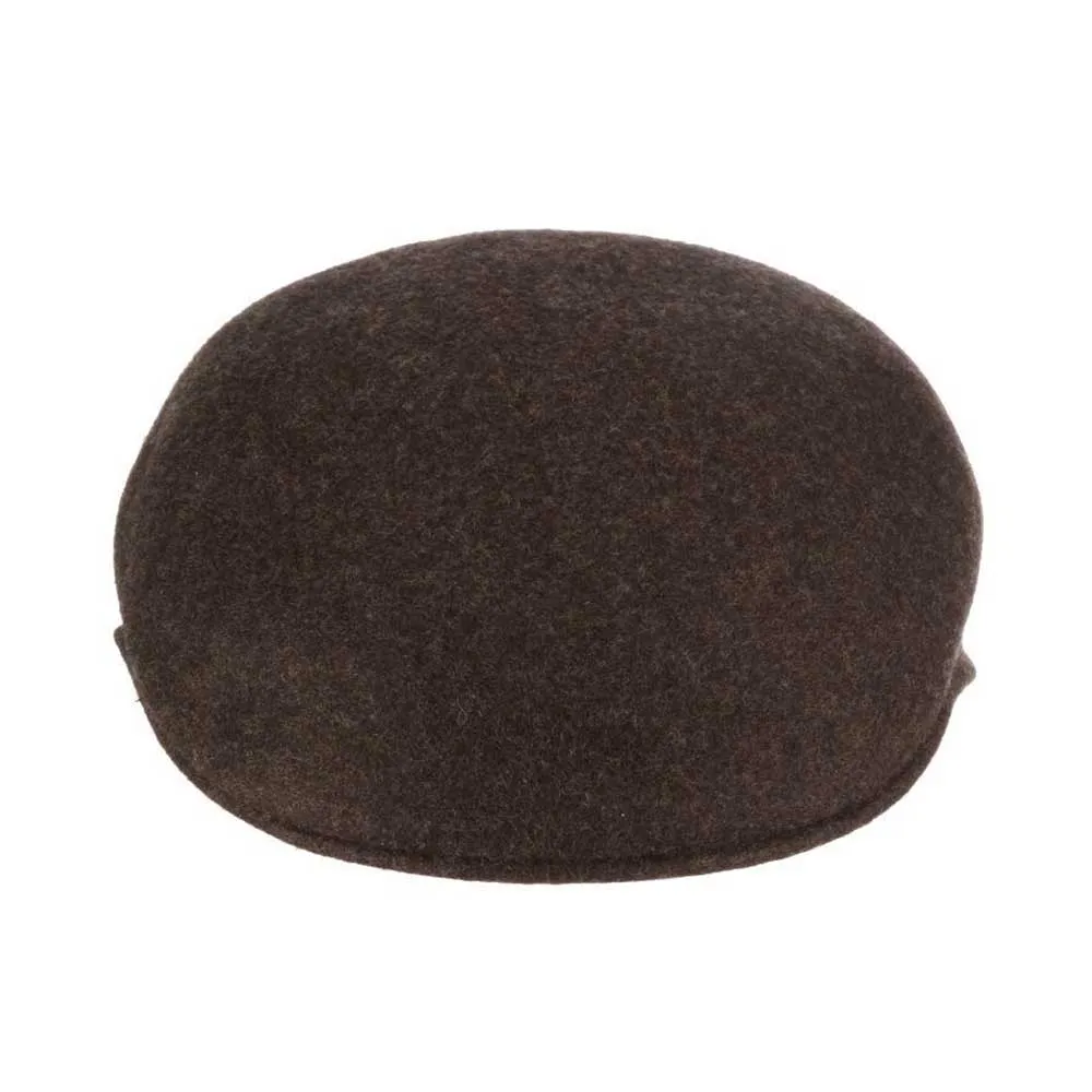 Crushable Water Repellent Wool Felt Ascot Cap, up to 2XL - Scala Hat