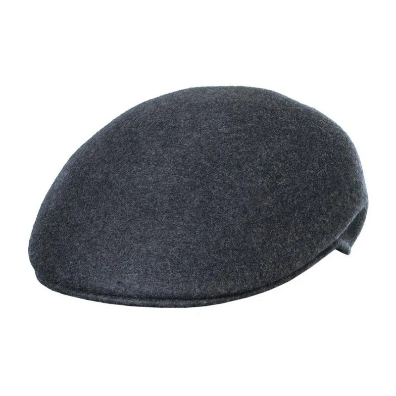 Crushable Water Repellent Wool Felt Ascot Cap, up to 2XL - Scala Hat