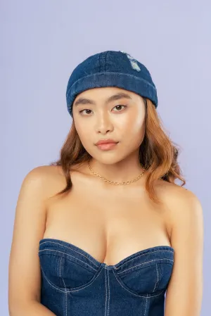 Dark Blue Docker Cap