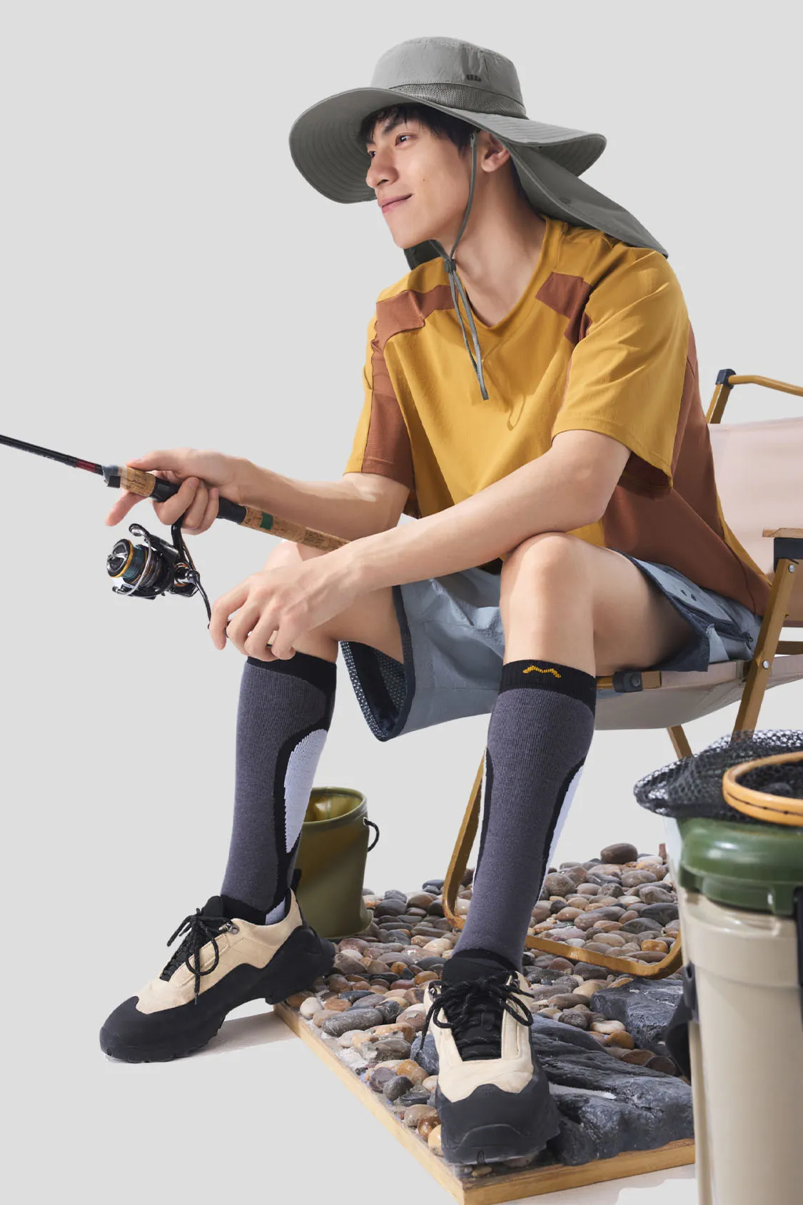 Defender - Men's Full Protection Sun Hat UPF50 