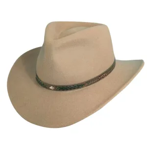 Durango Crushable Water Repellent Wool Felt Outback Hat - Scala Hats