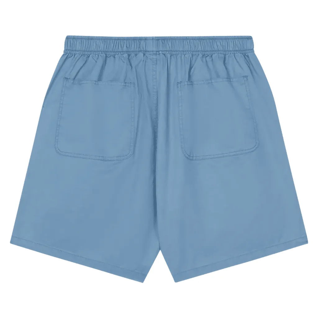 Easy gravel trail shorts - Coronet blue faded wash