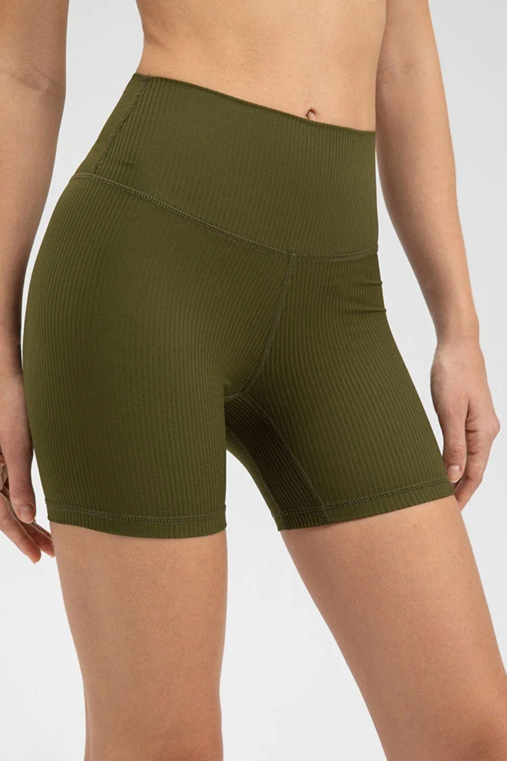 Easy Transform Wide Waistband Slim Fit Shorts
