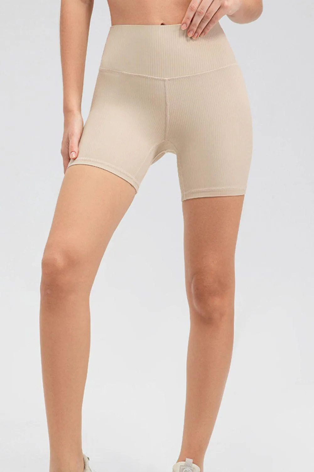 Easy Transform Wide Waistband Slim Fit Shorts
