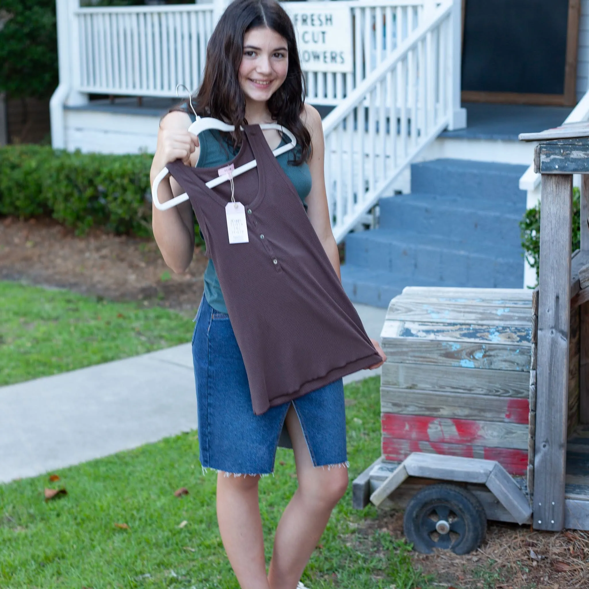 FINAL SALE Keep It Basic Tank