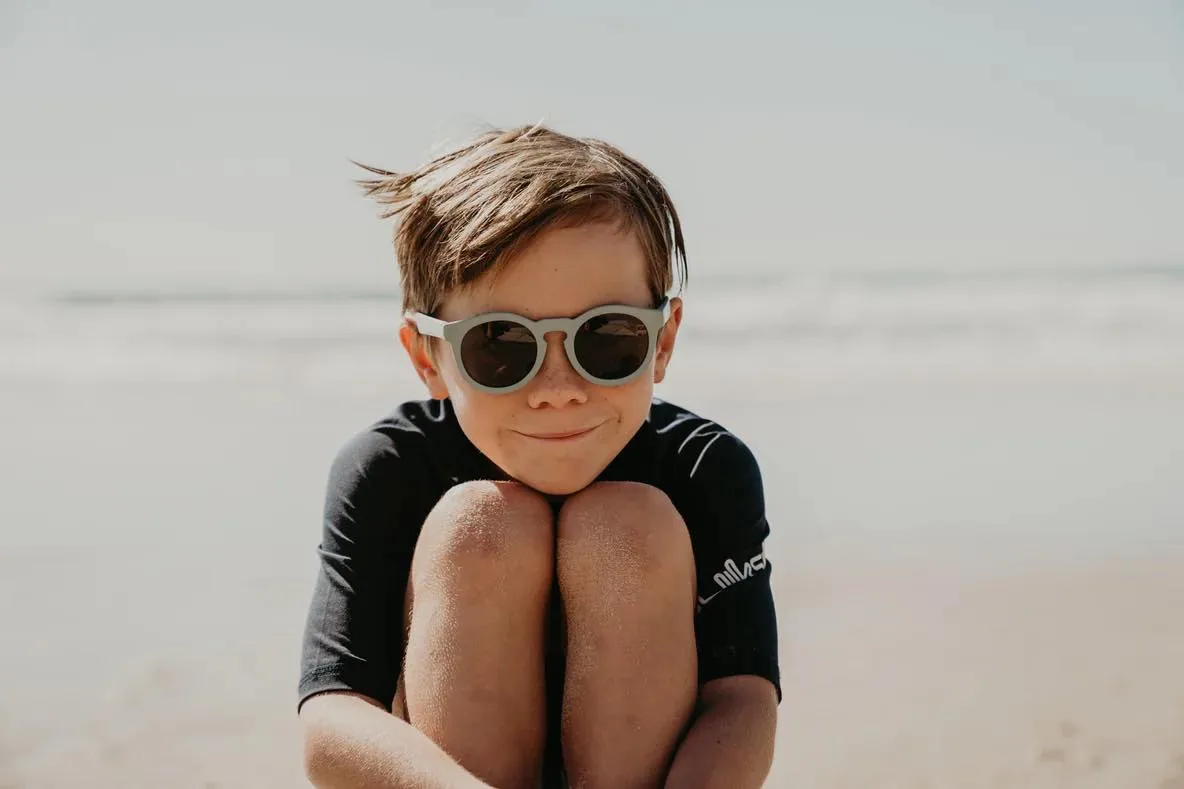 Frankie Ray Kids ECO Sunglasses (3yrs-10yrs ) - Kelp Green