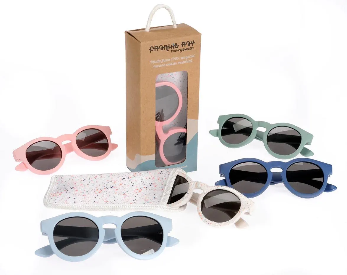 Frankie Ray Kids ECO Sunglasses (3yrs-10yrs ) - Kelp Green