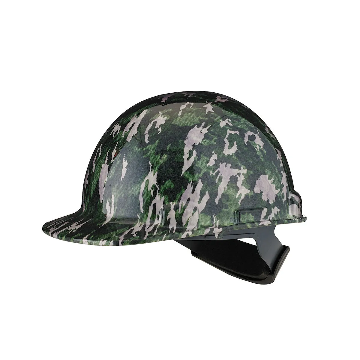 Hard Hat - PIP Dom™ Type 1 Class E Cap Style Hard Hat with HDPE Shell, 4-Point Nylon Suspension and "Sure-Lock" Ratchet Adjustment (Camo or Maple Leaf)🍁