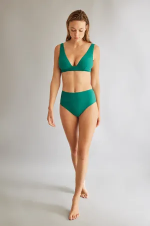High shaper bikini bottoms
