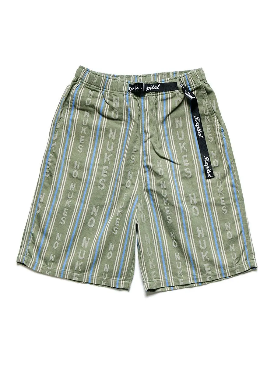 Kapital HOPE Striped Easy Shorts