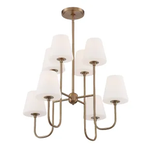 Keenan 8-Light Chandelier in Vibrant Gold