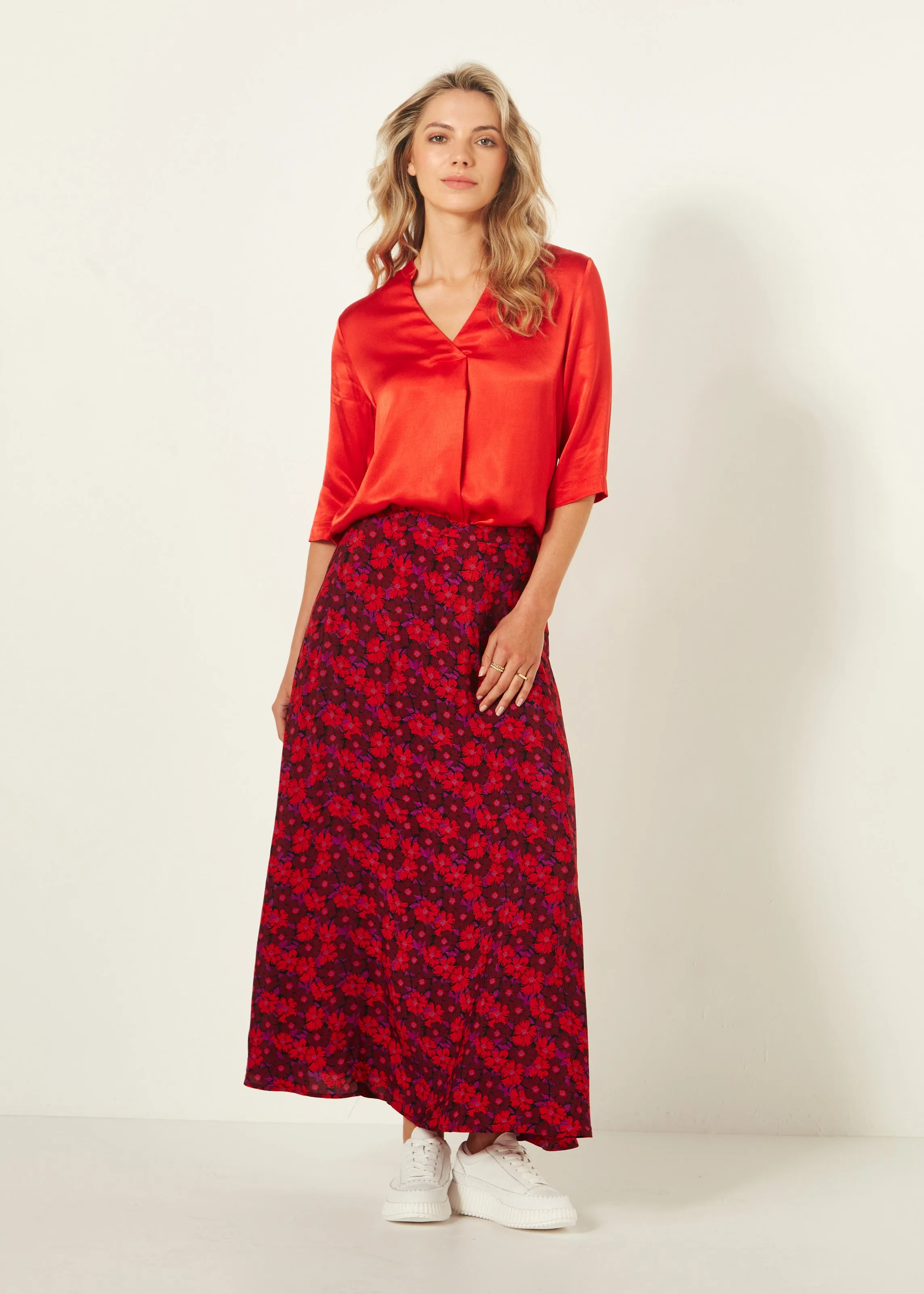 Lemon Tree - Valeria Skirt - LT965 - Floral Print =- 50%Off