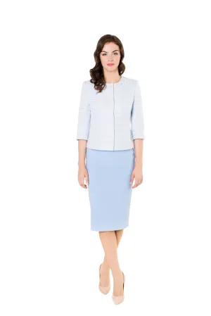 LIGHT BLUE SKIRT