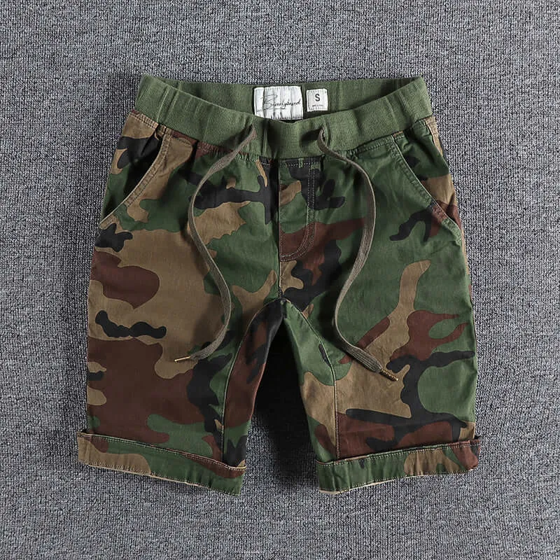Men's Camo Casual Shorts