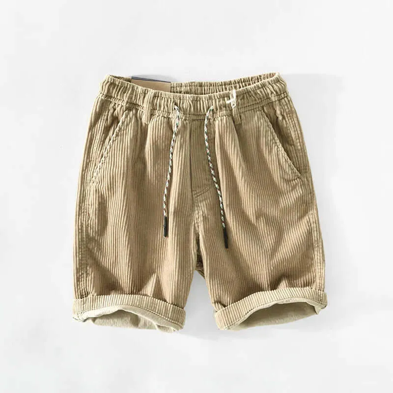 Men's Cotton Casual Drawstring Shorts