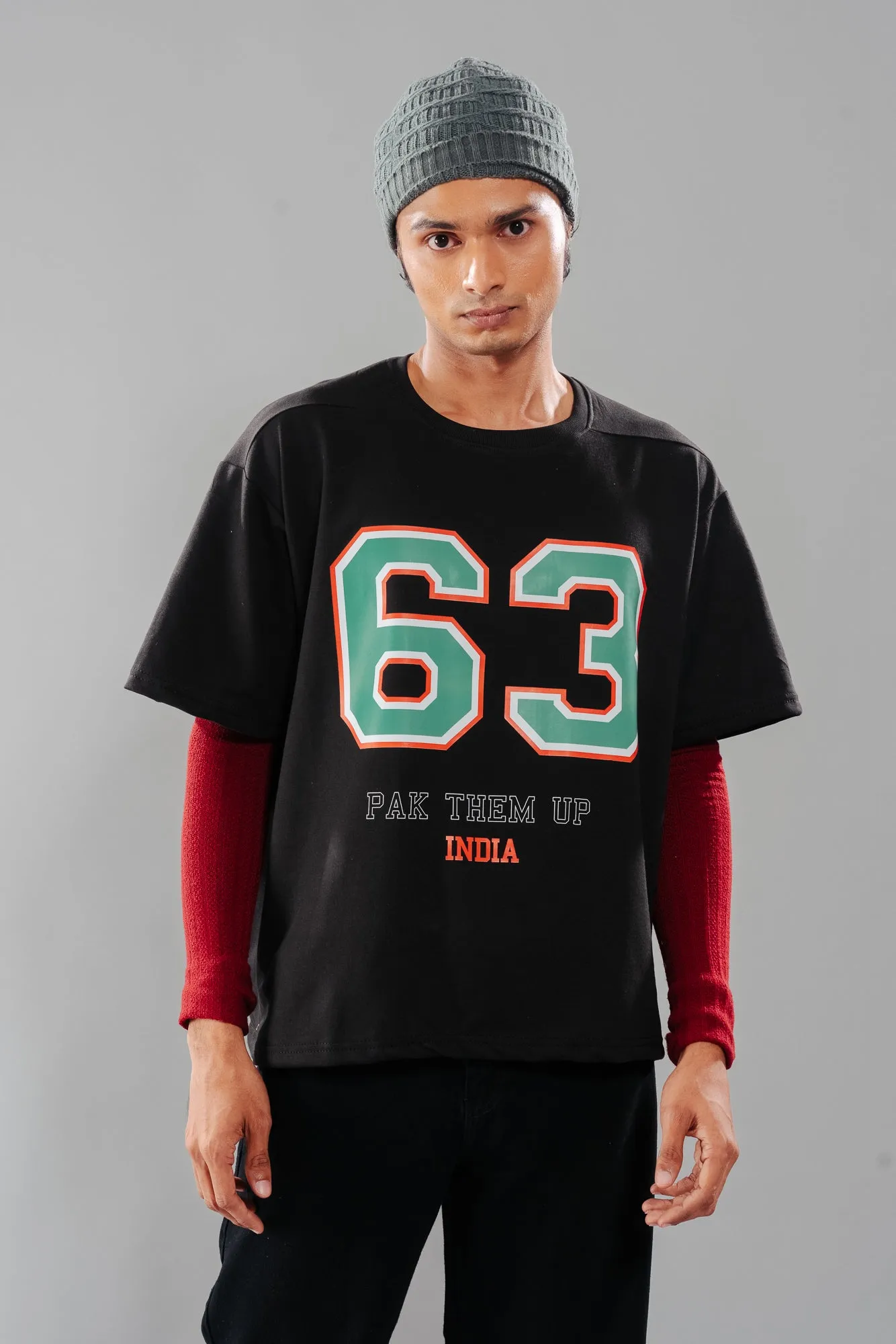 Men's Sky Black Tee