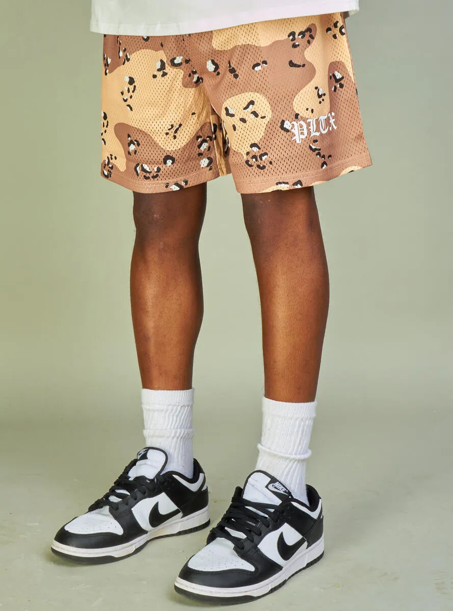 Mott Mesh Shorts - Desert Camo