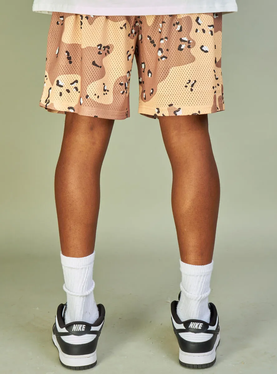 Mott Mesh Shorts - Desert Camo
