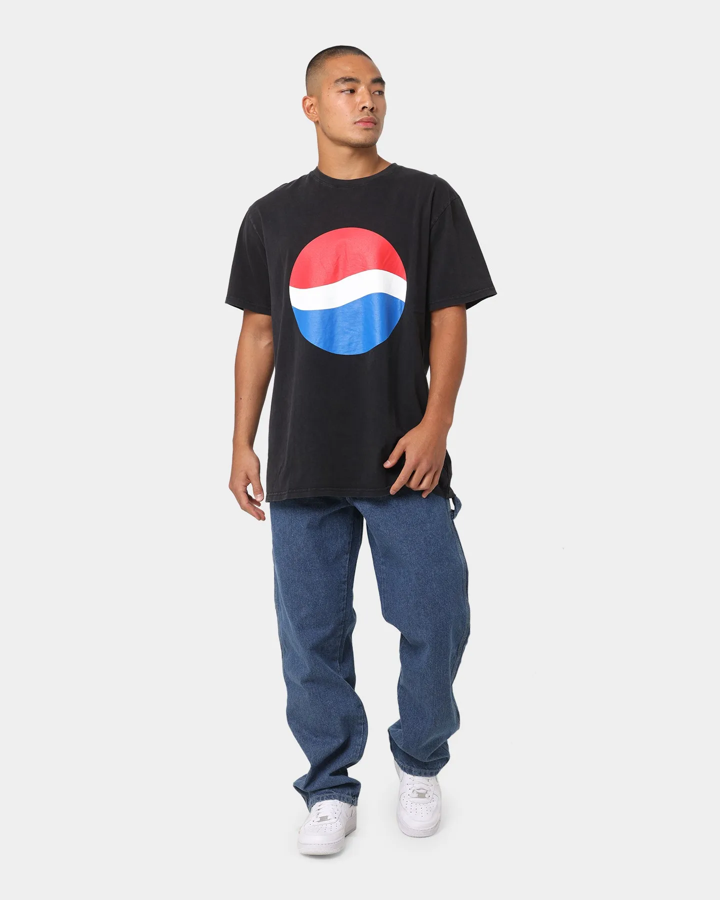 Nana Judy Pepsi Vintage Classic Logo T-Shirt Vintage Black