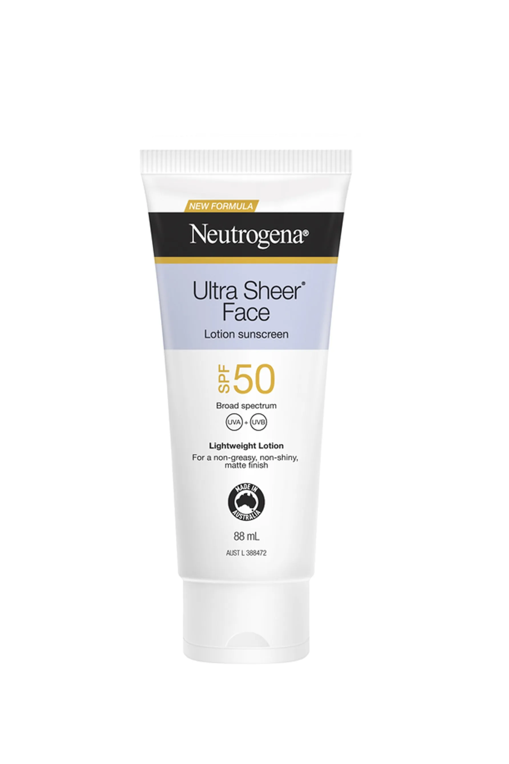NEUTROGENA Ultra Sheer facial Lotion SPF50 88ml