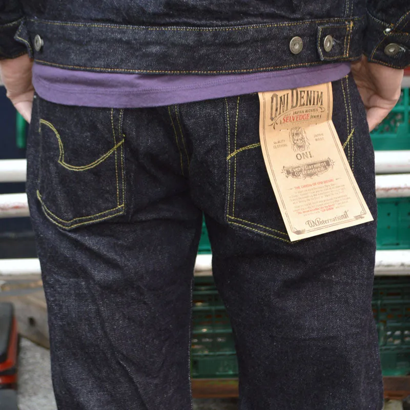 ONI DENIM "ONI-288" 15oz Low Tension Denim Regular Straight