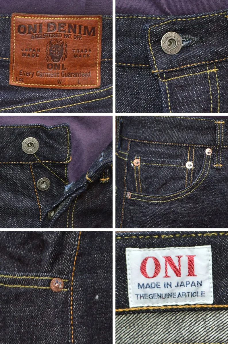 ONI DENIM "ONI-288" 15oz Low Tension Denim Regular Straight