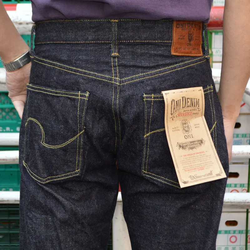 ONI DENIM "ONI-288" 15oz Low Tension Denim Regular Straight