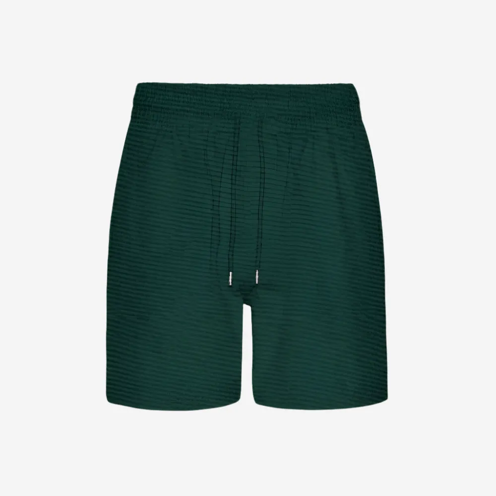 Organic Twill Easy Shorts - Emerald Green