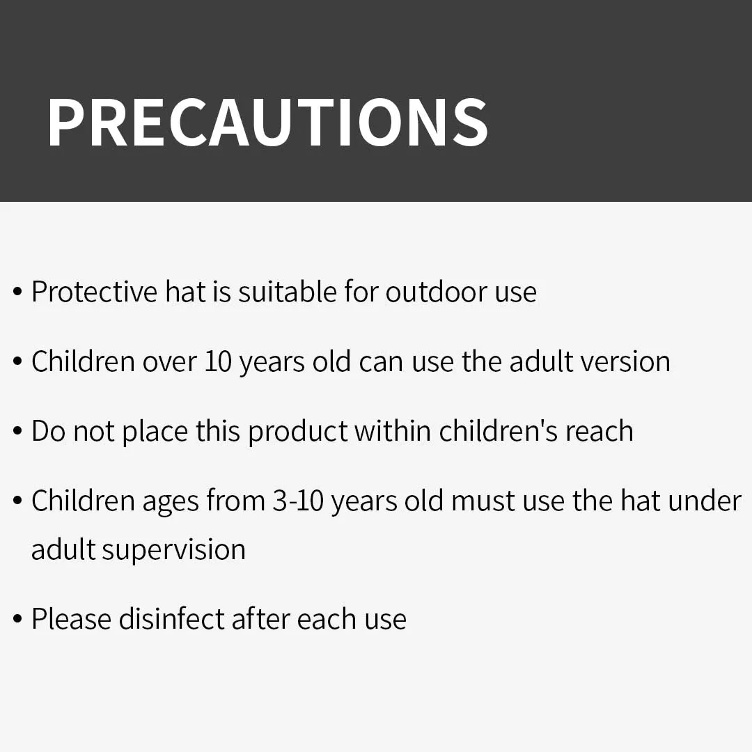 Outdoor Protection Hat Set Premium 10X Anti-Fog Pollution Dust Saliva Face Shield - White