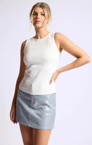 SAGE THE LABEL Easy Come Tie-Back Knit Top