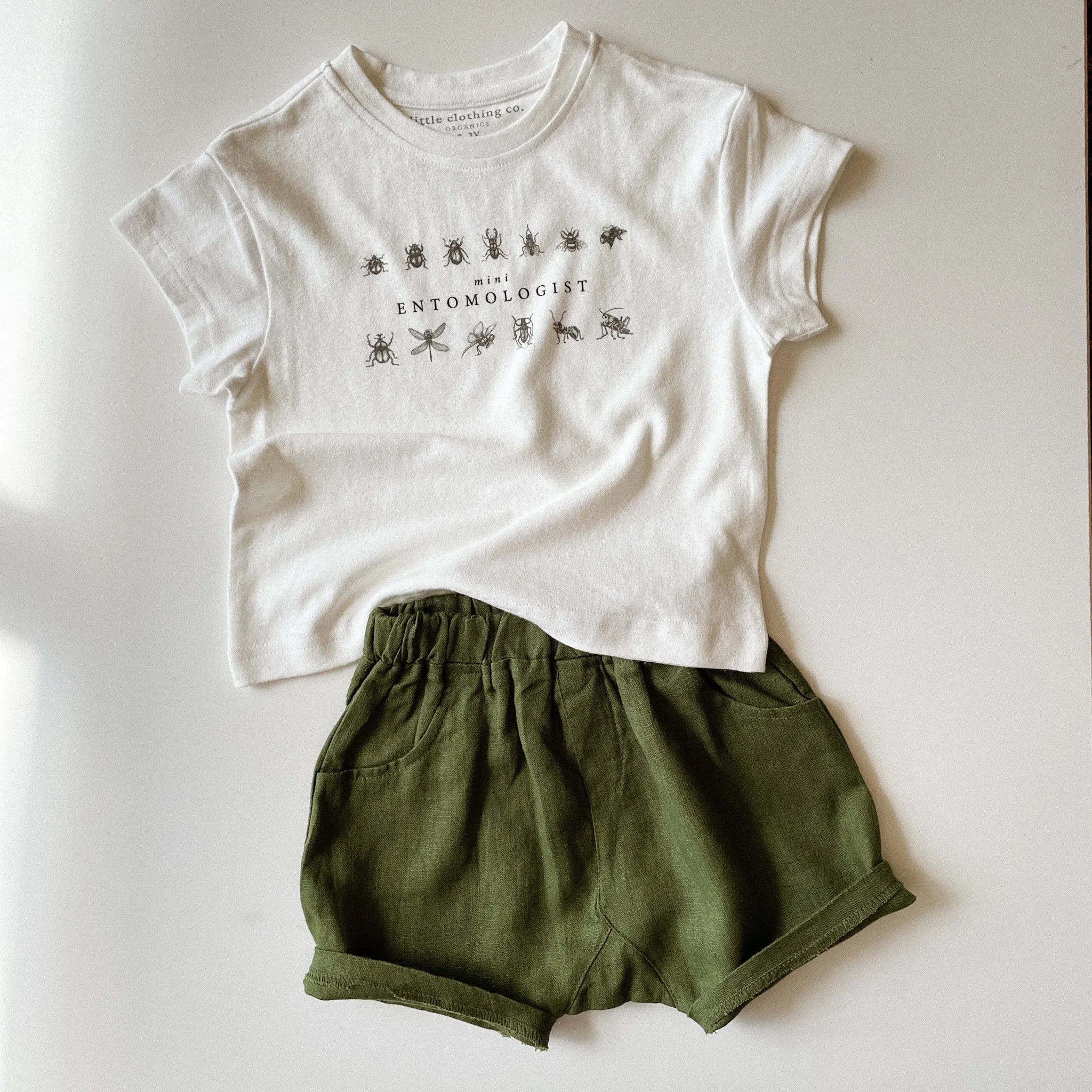 Summer in The Meadow Linen Shorts
