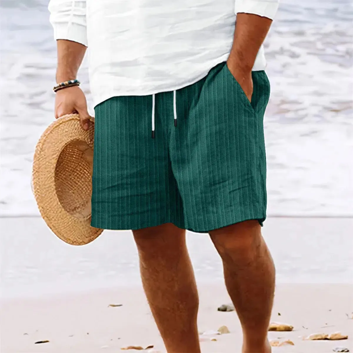 Summer Men's Shorts Beach Pants