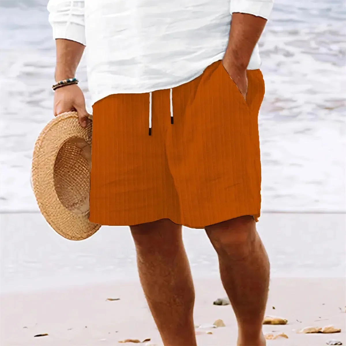 Summer Men's Shorts Beach Pants