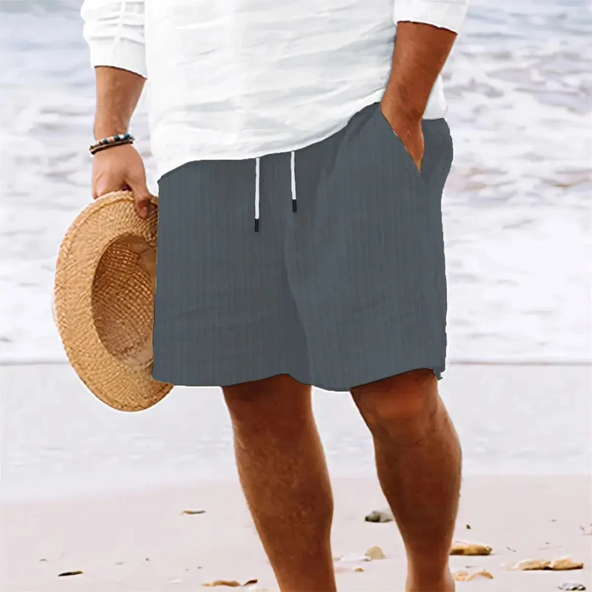 Summer Men's Shorts Beach Pants