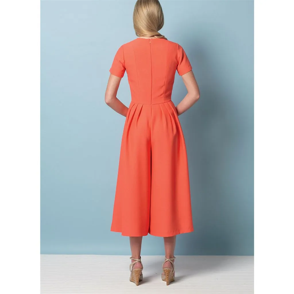 Vogue Pattern V9075 Misses' / Misses' Petite Dress and Jumpsuit