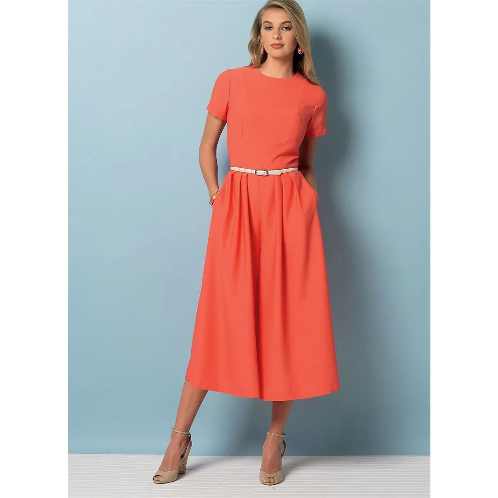 Vogue Pattern V9075 Misses' / Misses' Petite Dress and Jumpsuit