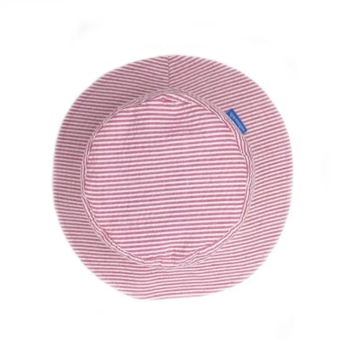 Wallaroo Hats Sawyer Girls Sun Protective Hat SAWY - Pink Stripes